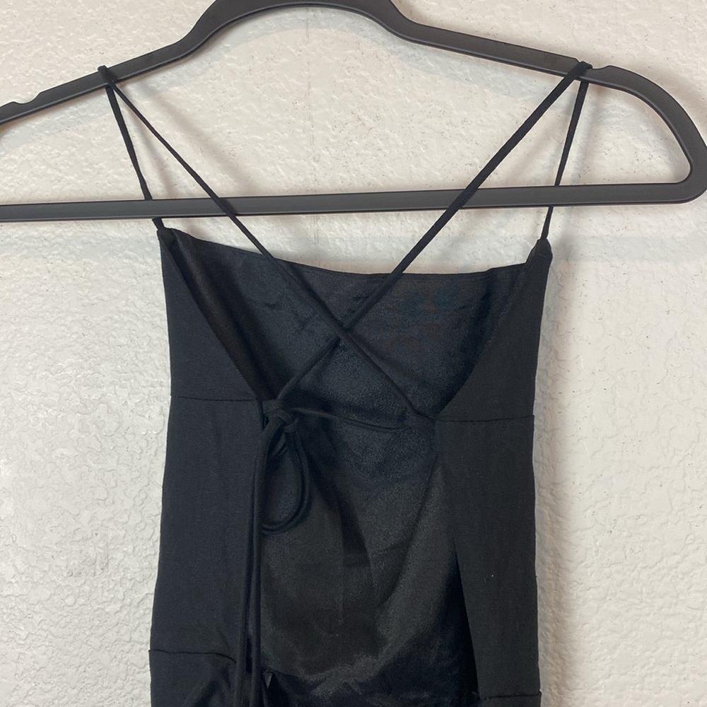 Lioness black strappy back mini dress - Picture 6 of 8